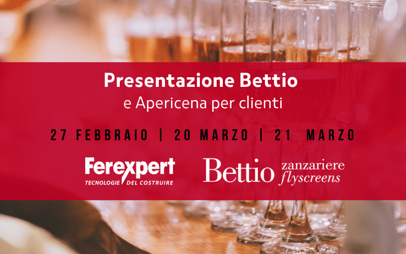 Presentazione Bettio e Apericena clienti