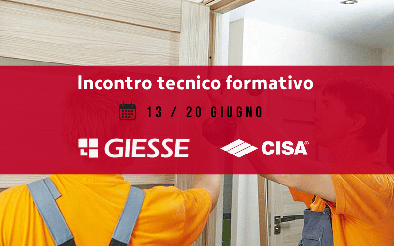 Incontro tecnico formativo Giesse e Cisa