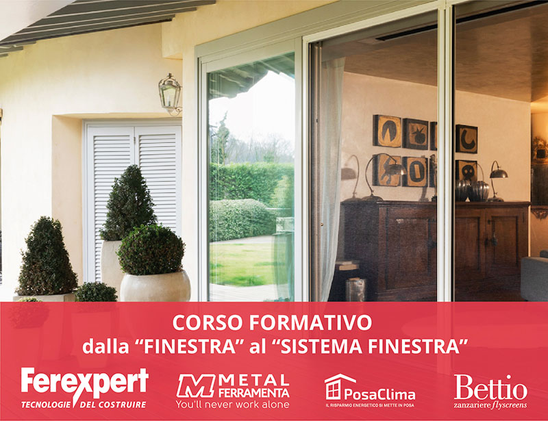 Corso formativo dalla “Finestra” al “Sistema Finestra”