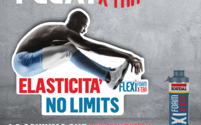 FLEXIFOAM X-TRA: la schiuma rivoluzionaria di Soudal
