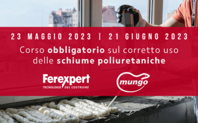 Corso obbligatorio sul corretto uso delle schiume poliuretaniche